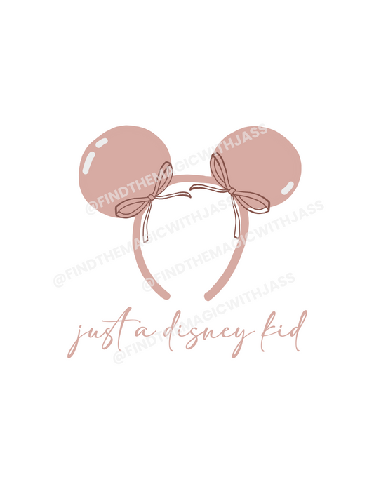 Mouse Ears Kid Tote Bag