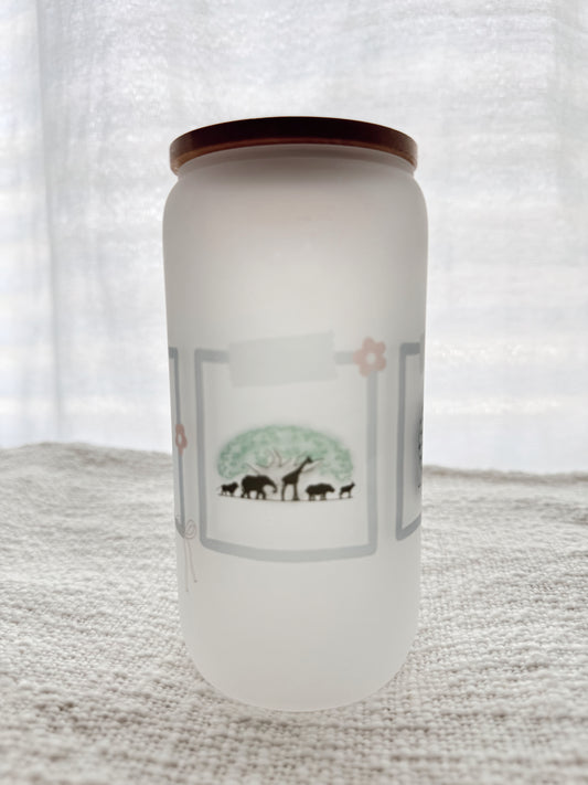 Park Icons Glass Cup