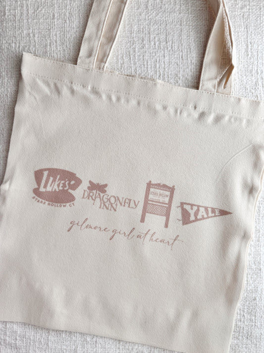 Gilmore Girl at Heart Tote Bag
