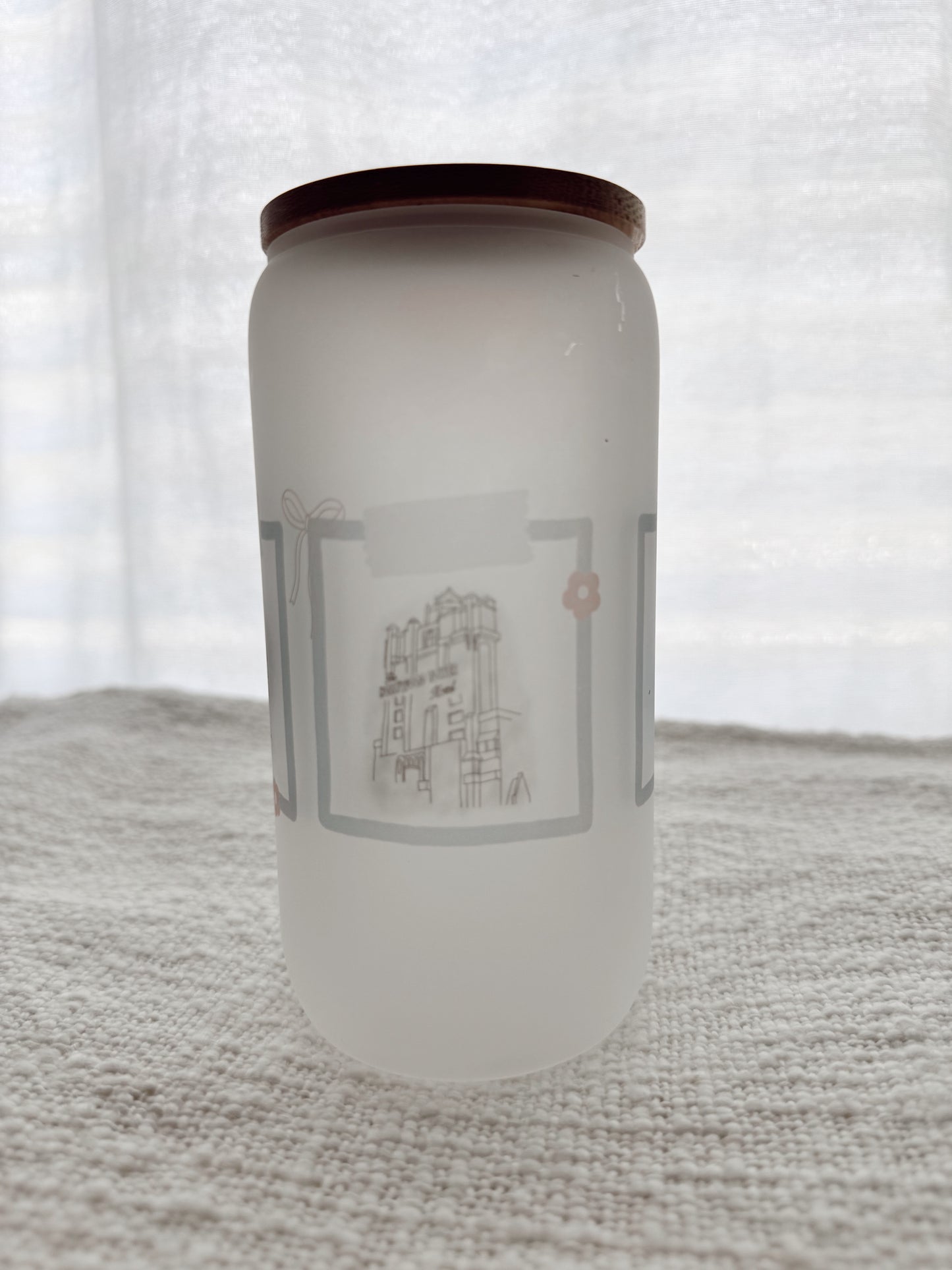 Park Icons Glass Cup