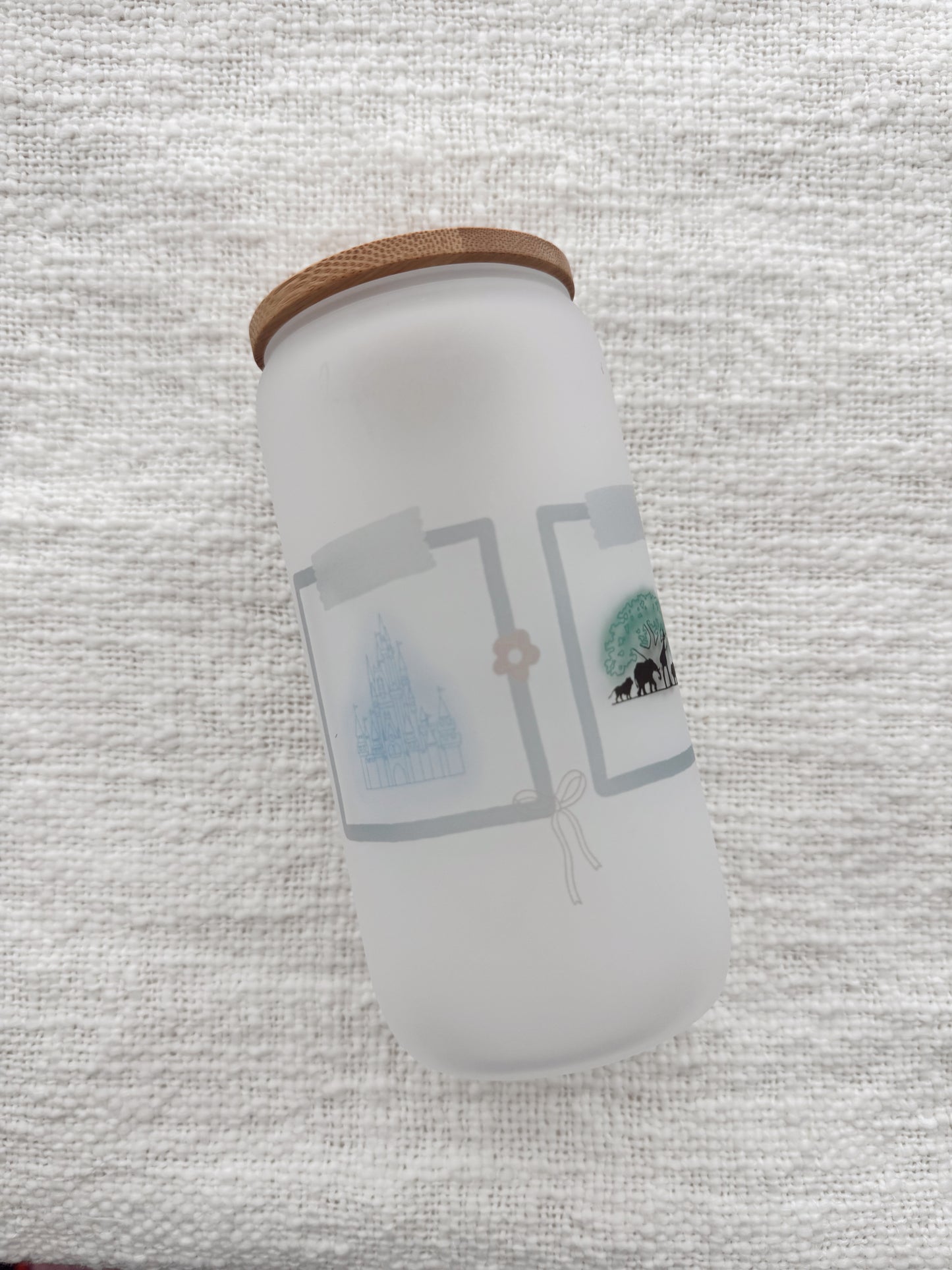 Park Icons Glass Cup