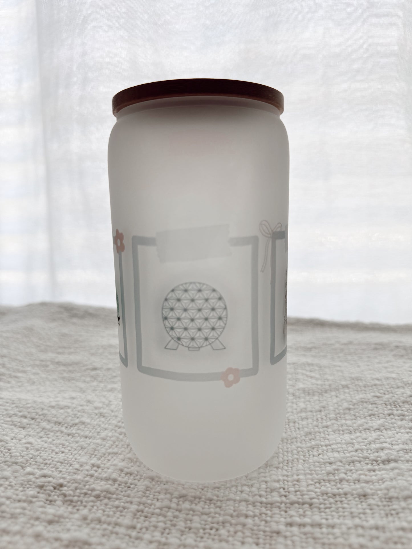 Park Icons Glass Cup