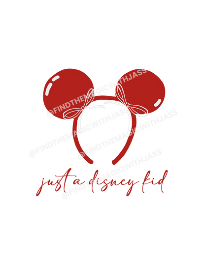 Mouse Ears Kid Tote Bag