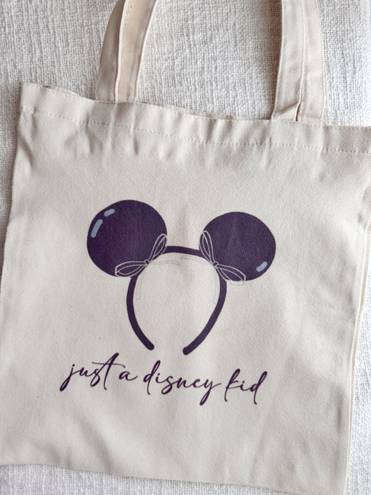 Mouse Ears Kid Tote Bag