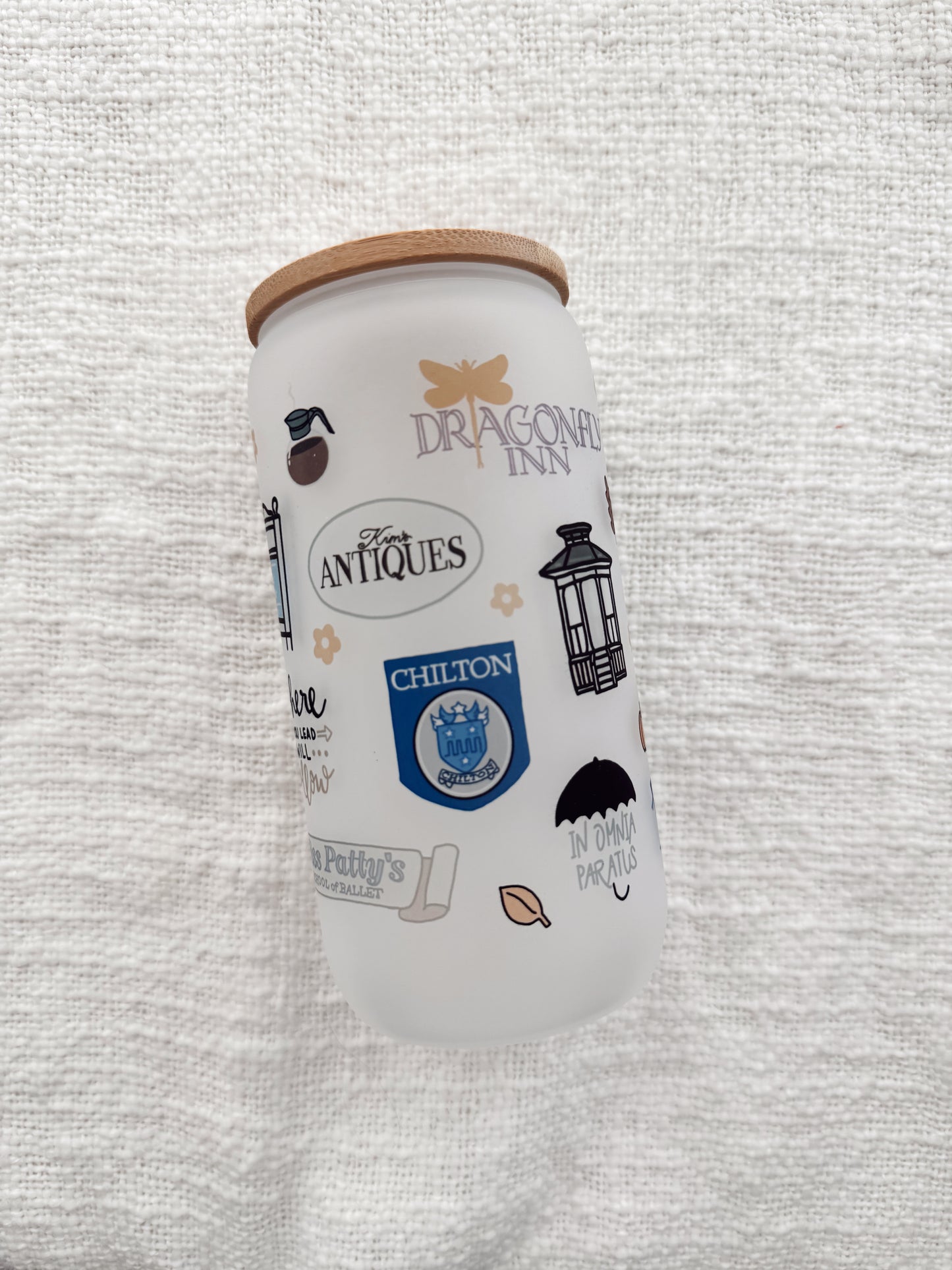 Gilmore Girls Glass Cup