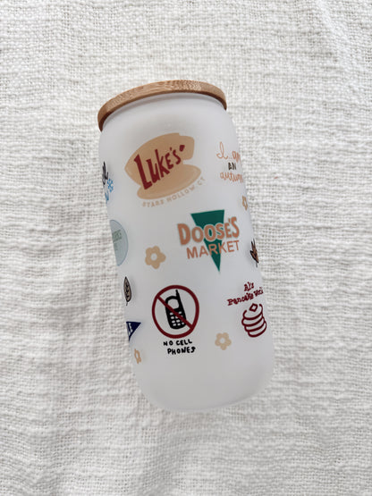 Gilmore Girls Glass Cup