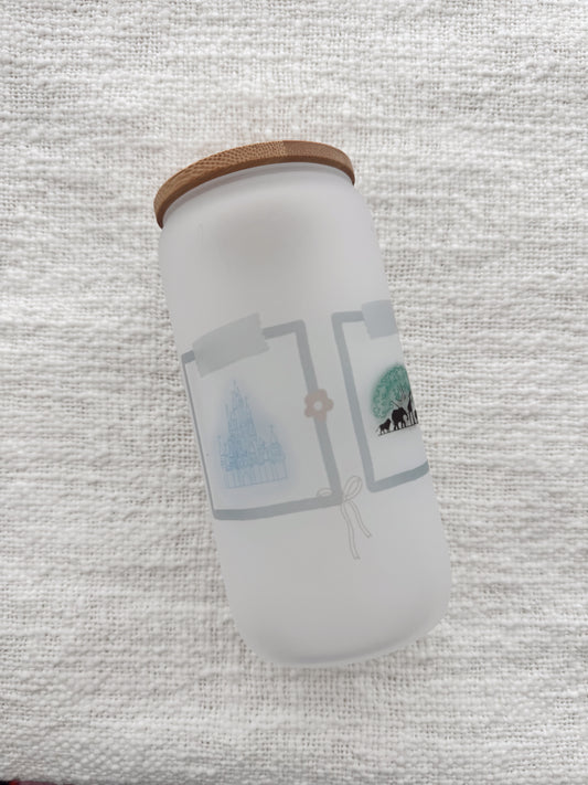 Park Icons Glass Cup