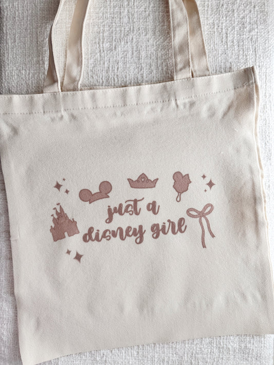 "Just A Girl" Tote Bag