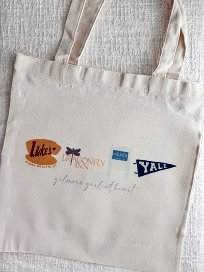 Gilmore Girl at Heart Tote Bag