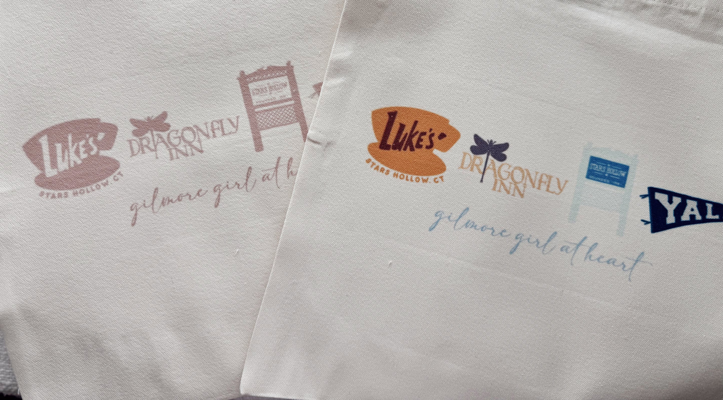 Gilmore Girl at Heart Tote Bag