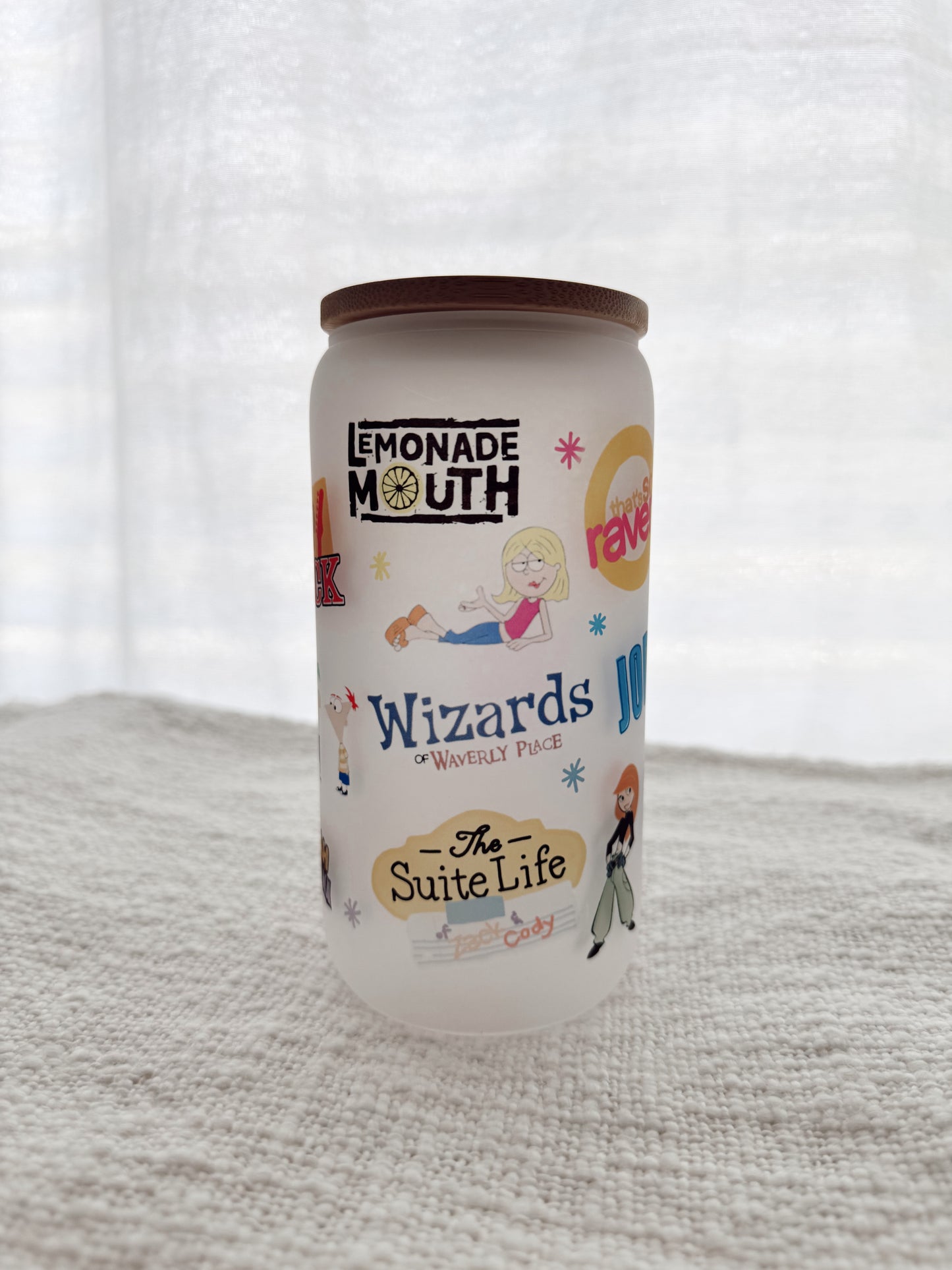 Childhood Nostalgia Glass Cup